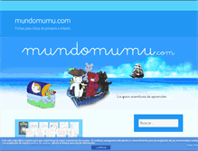 Tablet Screenshot of mundomumu.com